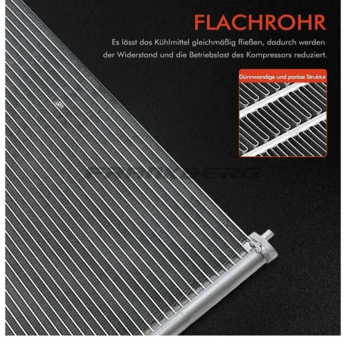 Kondensator, Klimaanlage Frankberg 5481FB0007113 Bild Kondensator, Klimaanlage Frankberg 5481FB0007113