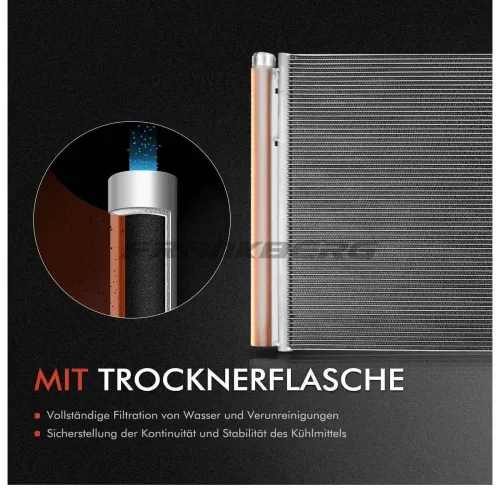 Kondensator, Klimaanlage Frankberg 5481FB0007116 Bild Kondensator, Klimaanlage Frankberg 5481FB0007116