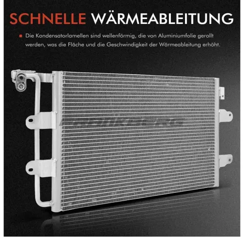 Kondensator, Klimaanlage Frankberg 5481FB0007117 Bild Kondensator, Klimaanlage Frankberg 5481FB0007117