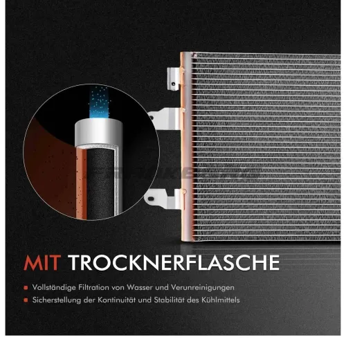 Kondensator, Klimaanlage Frankberg 5481FB0007117 Bild Kondensator, Klimaanlage Frankberg 5481FB0007117