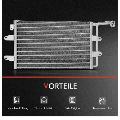 Kondensator, Klimaanlage Frankberg 5481FB0007117 Bild Kondensator, Klimaanlage Frankberg 5481FB0007117