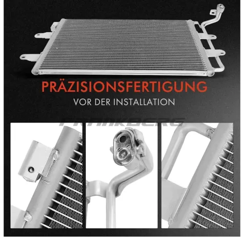 Kondensator, Klimaanlage Frankberg 5481FB0007117 Bild Kondensator, Klimaanlage Frankberg 5481FB0007117