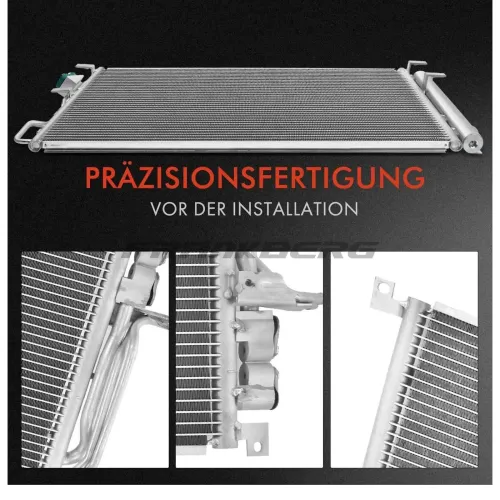 Kondensator, Klimaanlage Frankberg 5481FB0007121 Bild Kondensator, Klimaanlage Frankberg 5481FB0007121