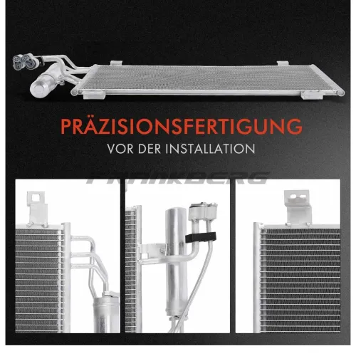 Kondensator, Klimaanlage Frankberg 5481FB0007143 Bild Kondensator, Klimaanlage Frankberg 5481FB0007143