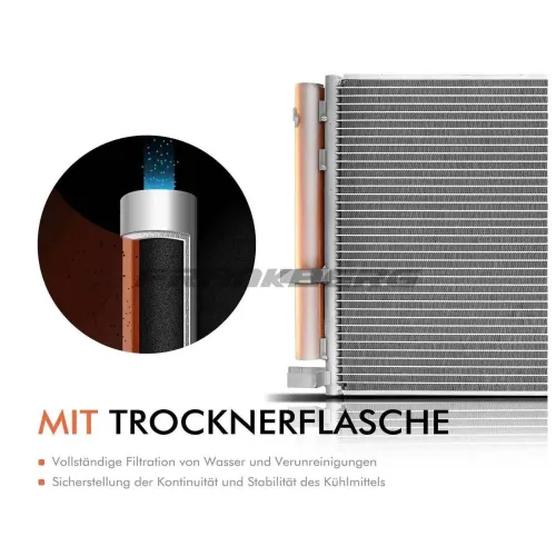 Kondensator, Klimaanlage Frankberg 5481FB0007144 Bild Kondensator, Klimaanlage Frankberg 5481FB0007144