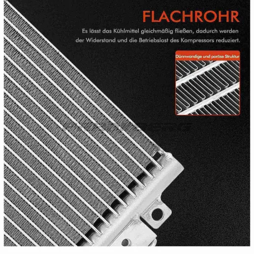 Kondensator, Klimaanlage Frankberg 5481FB0007154 Bild Kondensator, Klimaanlage Frankberg 5481FB0007154