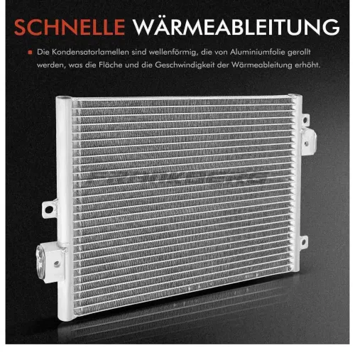 Kondensator, Klimaanlage Frankberg 5481FB0007154 Bild Kondensator, Klimaanlage Frankberg 5481FB0007154