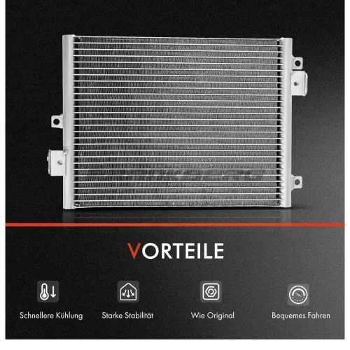 Kondensator, Klimaanlage Frankberg 5481FB0007154 Bild Kondensator, Klimaanlage Frankberg 5481FB0007154