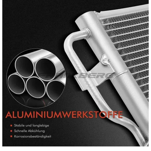 Kondensator, Klimaanlage Frankberg 5481FB0007160 Bild Kondensator, Klimaanlage Frankberg 5481FB0007160