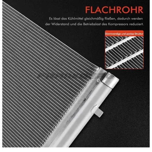 Kondensator, Klimaanlage Frankberg 5481FB0007162 Bild Kondensator, Klimaanlage Frankberg 5481FB0007162