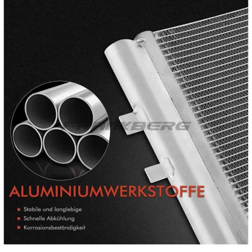 Kondensator, Klimaanlage Frankberg 5481FB0007162 Bild Kondensator, Klimaanlage Frankberg 5481FB0007162