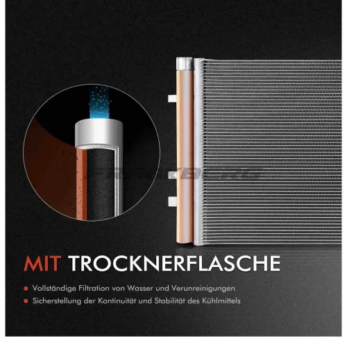 Kondensator, Klimaanlage Frankberg 5481FB0007162 Bild Kondensator, Klimaanlage Frankberg 5481FB0007162