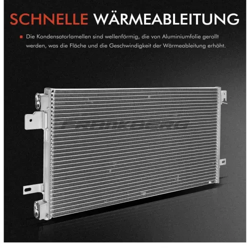 Kondensator, Klimaanlage Frankberg 5481FB0007173 Bild Kondensator, Klimaanlage Frankberg 5481FB0007173