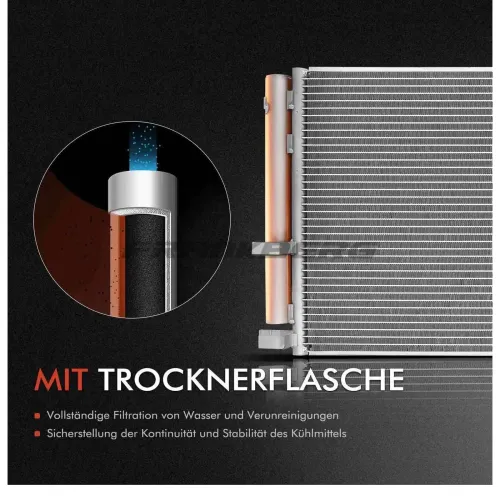 Kondensator, Klimaanlage Frankberg 5481FB0007175 Bild Kondensator, Klimaanlage Frankberg 5481FB0007175