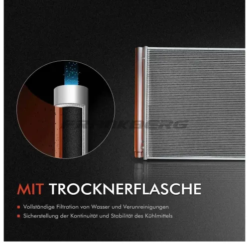 Kondensator, Klimaanlage Frankberg 5481FB0007191 Bild Kondensator, Klimaanlage Frankberg 5481FB0007191