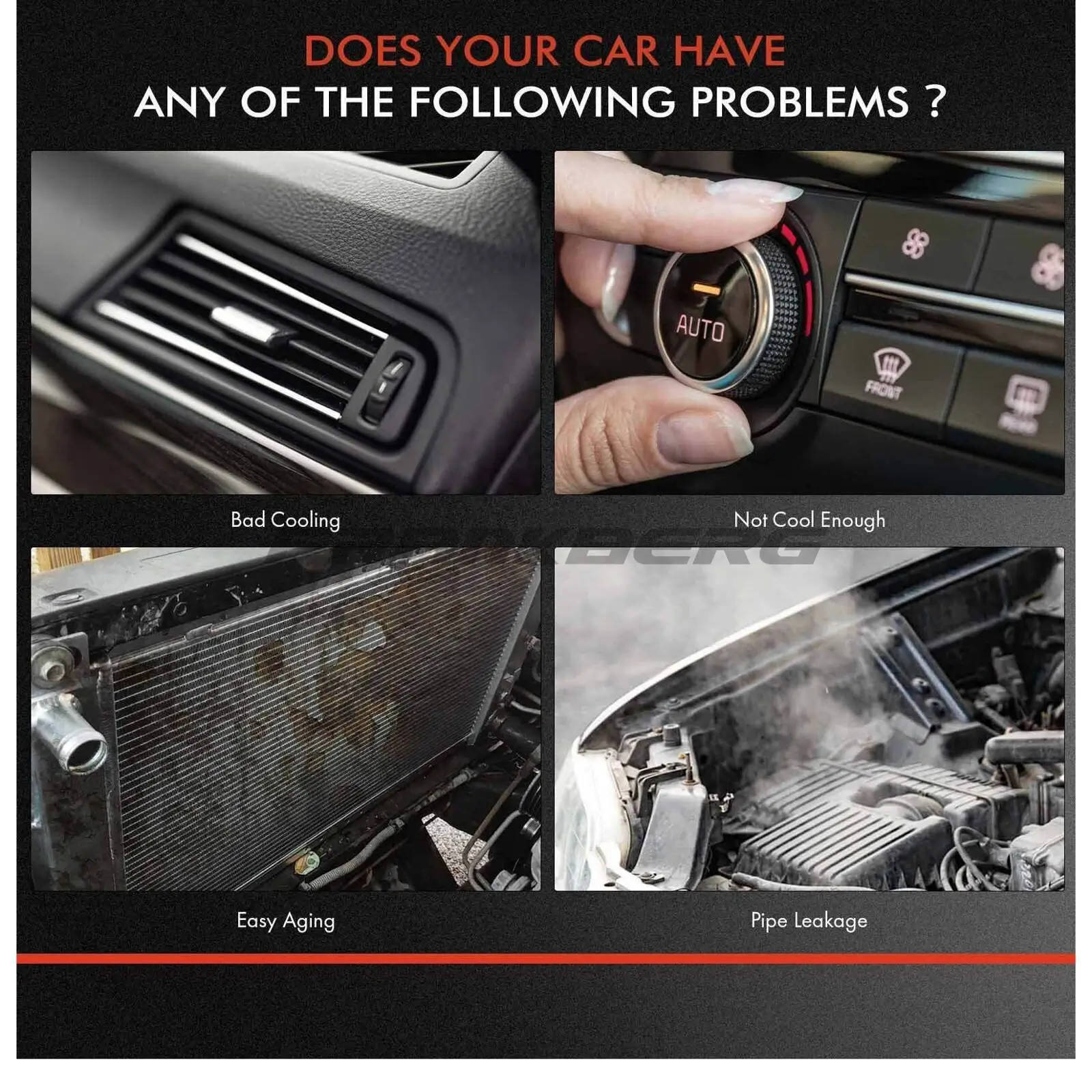 Kondensator, Klimaanlage Frankberg 5481FB0007334