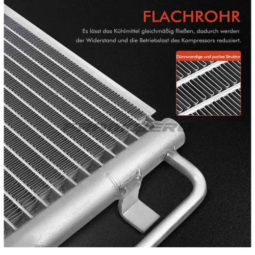 Kondensator, Klimaanlage Frankberg 5481FB0007393 Bild Kondensator, Klimaanlage Frankberg 5481FB0007393