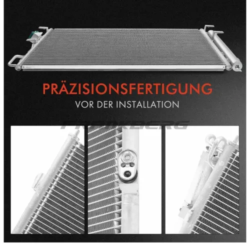 Kondensator, Klimaanlage Frankberg 5481FB0007393 Bild Kondensator, Klimaanlage Frankberg 5481FB0007393