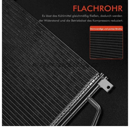 Kondensator, Klimaanlage Frankberg 5481FB0007399 Bild Kondensator, Klimaanlage Frankberg 5481FB0007399