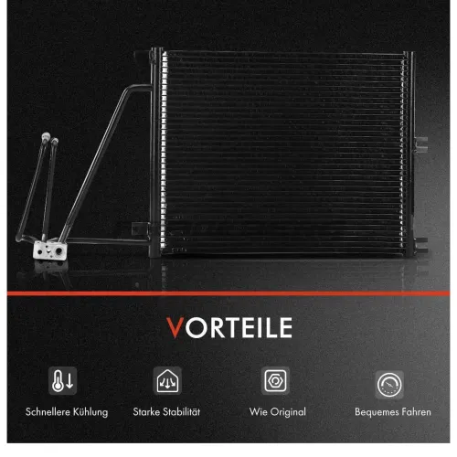 Kondensator, Klimaanlage Frankberg 5481FB0007399 Bild Kondensator, Klimaanlage Frankberg 5481FB0007399