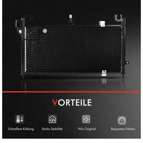 Kondensator, Klimaanlage Frankberg 5481FB0007400 Bild Kondensator, Klimaanlage Frankberg 5481FB0007400