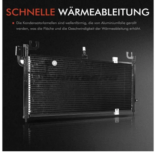 Kondensator, Klimaanlage Frankberg 5481FB0007400 Bild Kondensator, Klimaanlage Frankberg 5481FB0007400