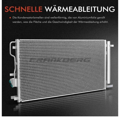 Kondensator, Klimaanlage Frankberg 5481FB0007441 Bild Kondensator, Klimaanlage Frankberg 5481FB0007441