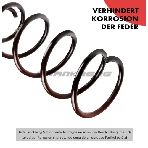 Fahrwerksfeder Frankberg 5481FB0008993 Bild Fahrwerksfeder Frankberg 5481FB0008993