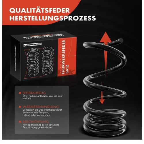 Fahrwerksfeder Frankberg 5481FB0009025 Bild Fahrwerksfeder Frankberg 5481FB0009025