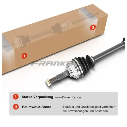 Antriebswelle Vorderachse rechts Frankberg 5481FB0009672 Bild Antriebswelle Vorderachse rechts Frankberg 5481FB0009672