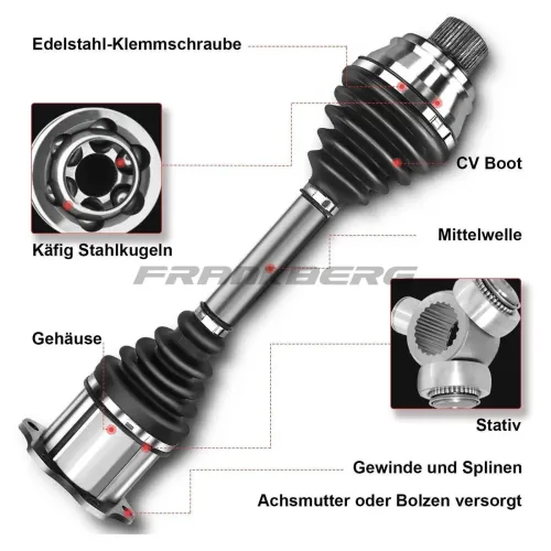 Antriebswelle Frankberg 5481FB0009783 Bild Antriebswelle Frankberg 5481FB0009783