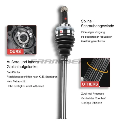 Antriebswelle Vorderachse rechts Frankberg 5481FB0009789 Bild Antriebswelle Vorderachse rechts Frankberg 5481FB0009789