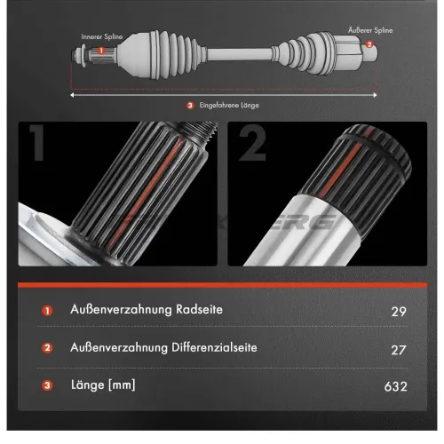 Antriebswelle Frankberg 5481FB0009828 Bild Antriebswelle Frankberg 5481FB0009828