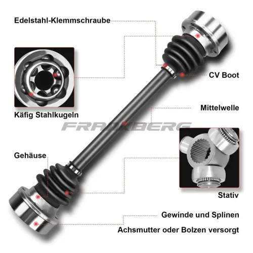 Antriebswelle Frankberg 5481FB0009842 Bild Antriebswelle Frankberg 5481FB0009842