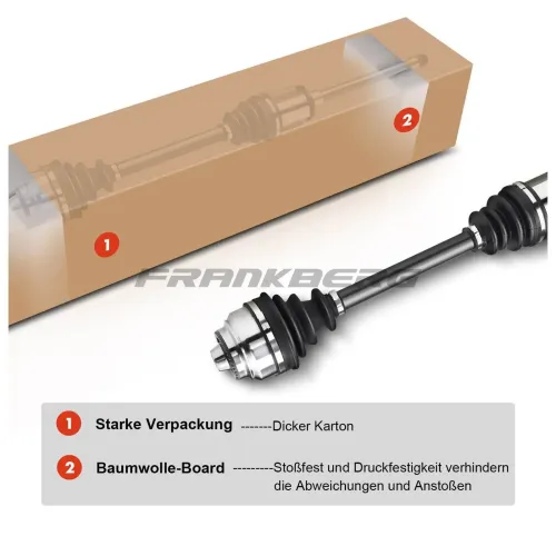 Antriebswelle Vorderachse rechts Frankberg 5481FB0009874 Bild Antriebswelle Vorderachse rechts Frankberg 5481FB0009874