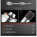 Antriebswelle vorne links Frankberg 5481FB0009931