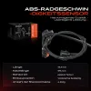 Sensor, Raddrehzahl Vorderachse beidseitig Frankberg 5481FB0000012 Bild Sensor, Raddrehzahl Vorderachse beidseitig Frankberg 5481FB0000012