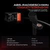 Sensor, Raddrehzahl Vorderachse rechts Frankberg 5481FB0000227 Bild Sensor, Raddrehzahl Vorderachse rechts Frankberg 5481FB0000227