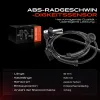 Sensor, Raddrehzahl Hinterachse beidseitig Frankberg 5481FB0000493 Bild Sensor, Raddrehzahl Hinterachse beidseitig Frankberg 5481FB0000493