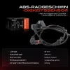 Sensor, Raddrehzahl Vorderachse rechts Frankberg 5481FB0000719 Bild Sensor, Raddrehzahl Vorderachse rechts Frankberg 5481FB0000719