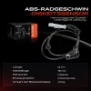 Sensor, Raddrehzahl Hinterachse links Frankberg 5481FB0000926 Bild Sensor, Raddrehzahl Hinterachse links Frankberg 5481FB0000926