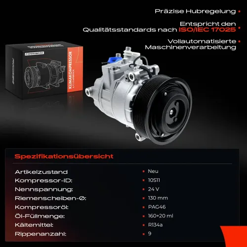 Kompressor, Klimaanlage Frankberg 5481FB0001075 Bild Kompressor, Klimaanlage Frankberg 5481FB0001075