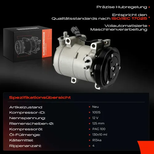 Kompressor, Klimaanlage Frankberg 5481FB0001188 Bild Kompressor, Klimaanlage Frankberg 5481FB0001188