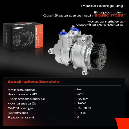 Kompressor, Klimaanlage Frankberg 5481FB0001256 Bild Kompressor, Klimaanlage Frankberg 5481FB0001256