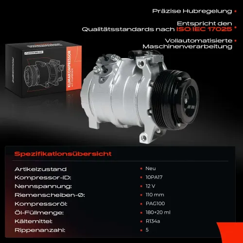 Kompressor, Klimaanlage Frankberg 5481FB0001259 Bild Kompressor, Klimaanlage Frankberg 5481FB0001259