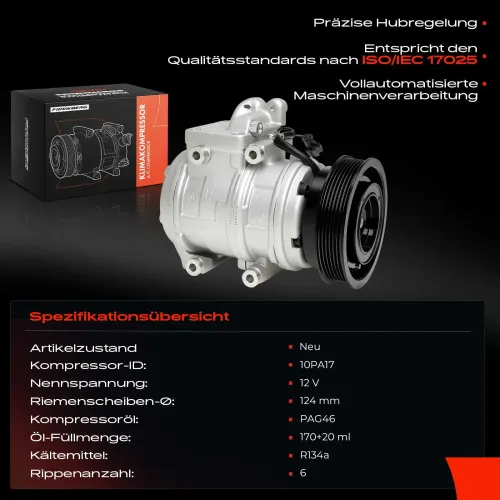 Kompressor, Klimaanlage Frankberg 5481FB0001269 Bild Kompressor, Klimaanlage Frankberg 5481FB0001269