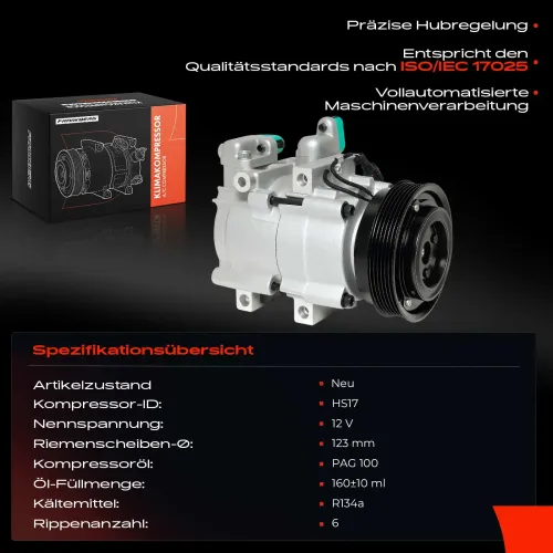 Kompressor, Klimaanlage Frankberg 5481FB0001270 Bild Kompressor, Klimaanlage Frankberg 5481FB0001270