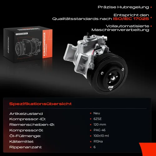 Kompressor, Klimaanlage Frankberg 5481FB0001294 Bild Kompressor, Klimaanlage Frankberg 5481FB0001294