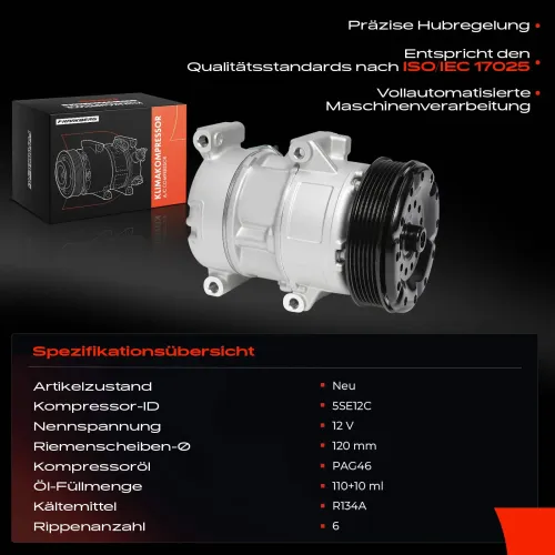 Kompressor, Klimaanlage Frankberg 5481FB0001311 Bild Kompressor, Klimaanlage Frankberg 5481FB0001311