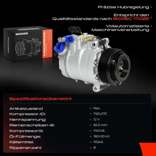 Kompressor, Klimaanlage Frankberg 5481FB0001315 Bild Kompressor, Klimaanlage Frankberg 5481FB0001315